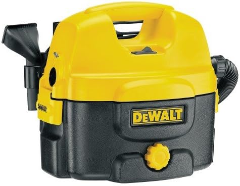 Dewalt Heavy-Duty Two Gallon Cordless or Corded Wet and Dry Vacuum Cleaner Black and Yellow 230V DC500
