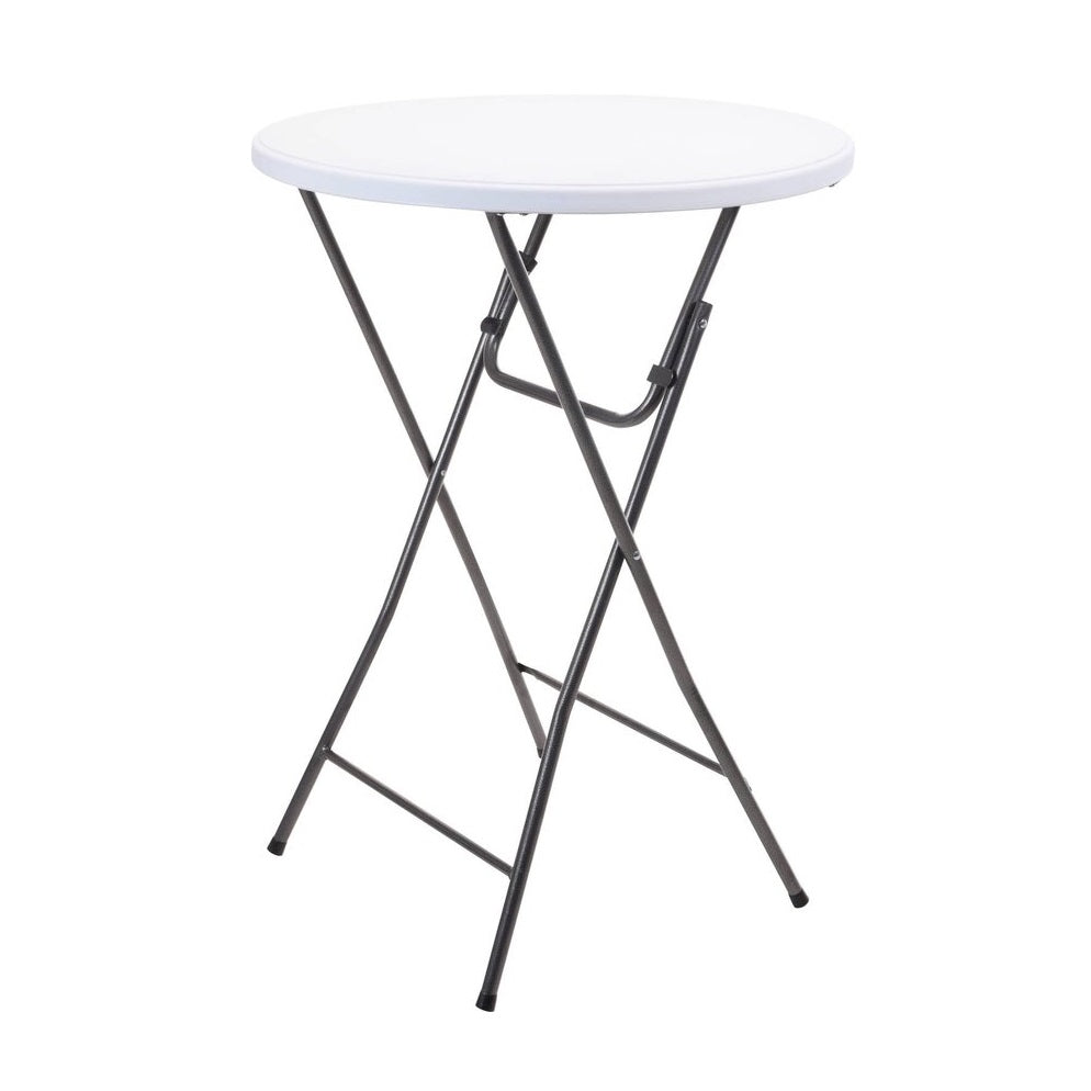 Bar Standing Table White 80cm x 110cm CM3100100 | Cocktail Table