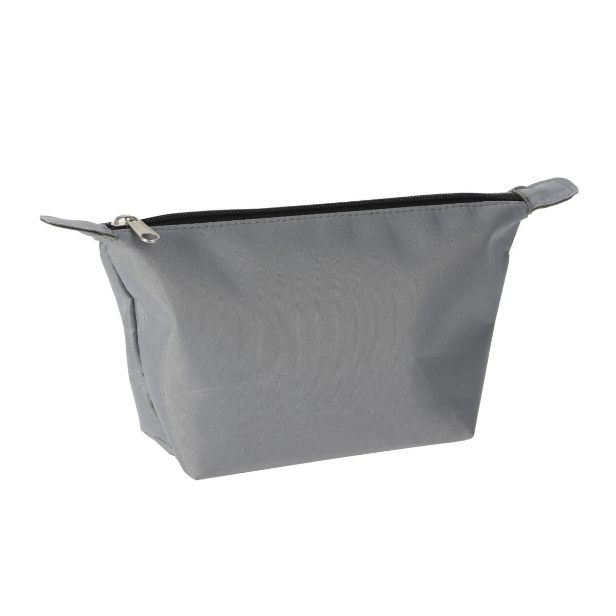 Bathroom Solutions Polyester Toiletry Bag Grey 24cm x 13cm 049312