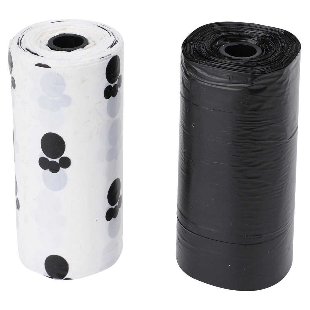 Dogs Collection Dog Pooh Bag Black and White Pack of 200 036875
