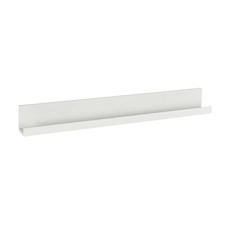 Home and Styling Wall Shelf White 58cm x 6cm x 6.8cm 109033