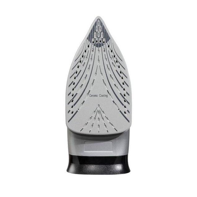 Daewoo Power Glide 3000W Steam Iron Grey and Black SDA1591 | Ceramic Coating Soleplate | Precision Tapered Tip | Steam Burst | Anti Calcium Function | Vertical Steaming