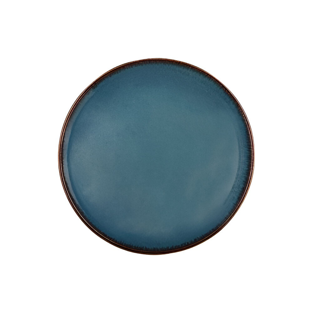 Mason Cash Reactive Pasta Bowl Blue 23cm 2002.189 | Durable Stoneware | Dishwasher Safe | Microwave Safe