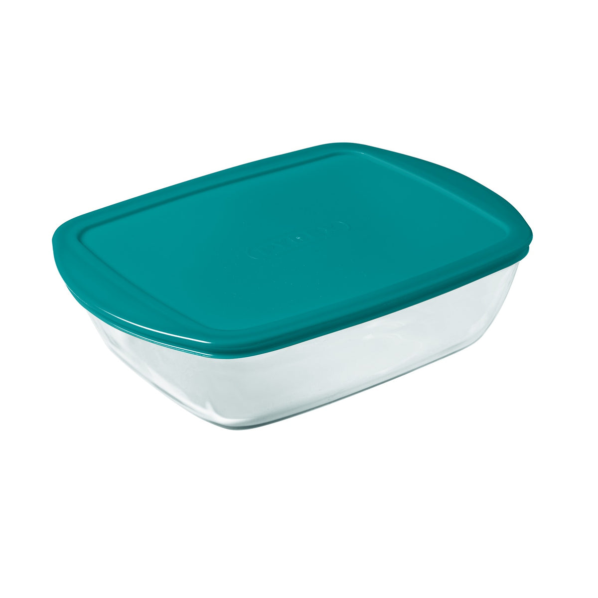 Pyrex Cook and Store Rectangular Dish Transparent 17cm x 10cm x 5cm 0.4Ltr 214P000 | Airtight BPA-free Lid | Multi-uses | Manipuler Handle| Microwave Safe | 3 Conserver Store