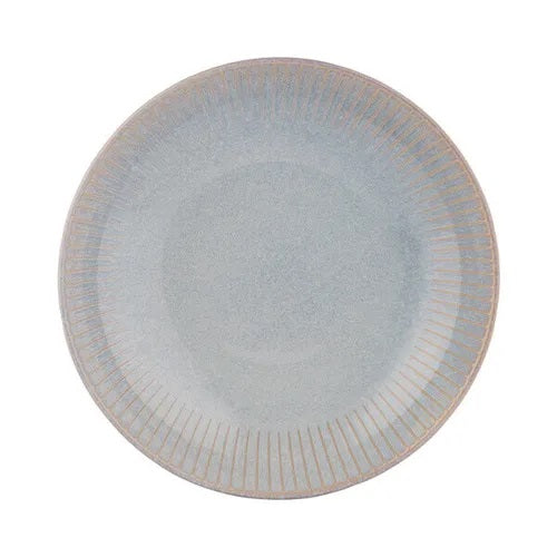 Rayware Mason Cash Reactive Linear Pasta Bowl Grey 23cm 2002.262 | Dishwasher and Microwave Safe