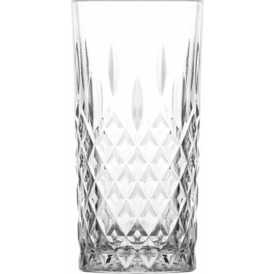 LAV Odin Glass Tumbler Clear 356cc Pack of 3 ODN440 | Dishwasher Safe