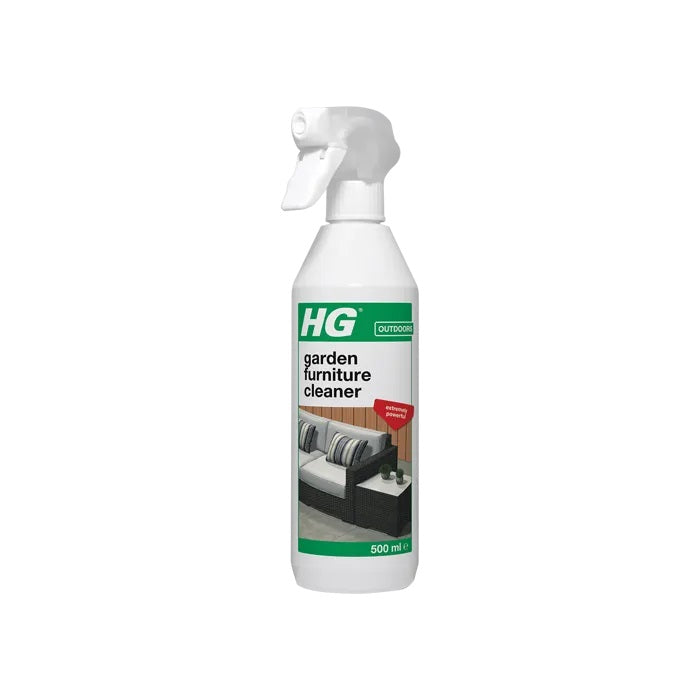 HG Garden Furniture Cleaner White 500ml 2105 | Extremely Powerful and Fast Acting | For All Types of Garden Furniture