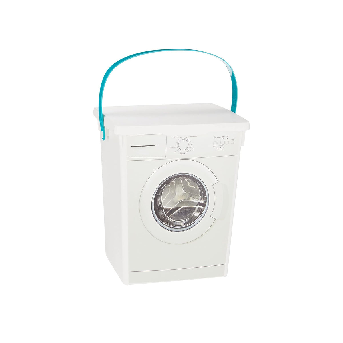 Plastic Laundry Container White 5Ltr 109262 | Lockable Lid