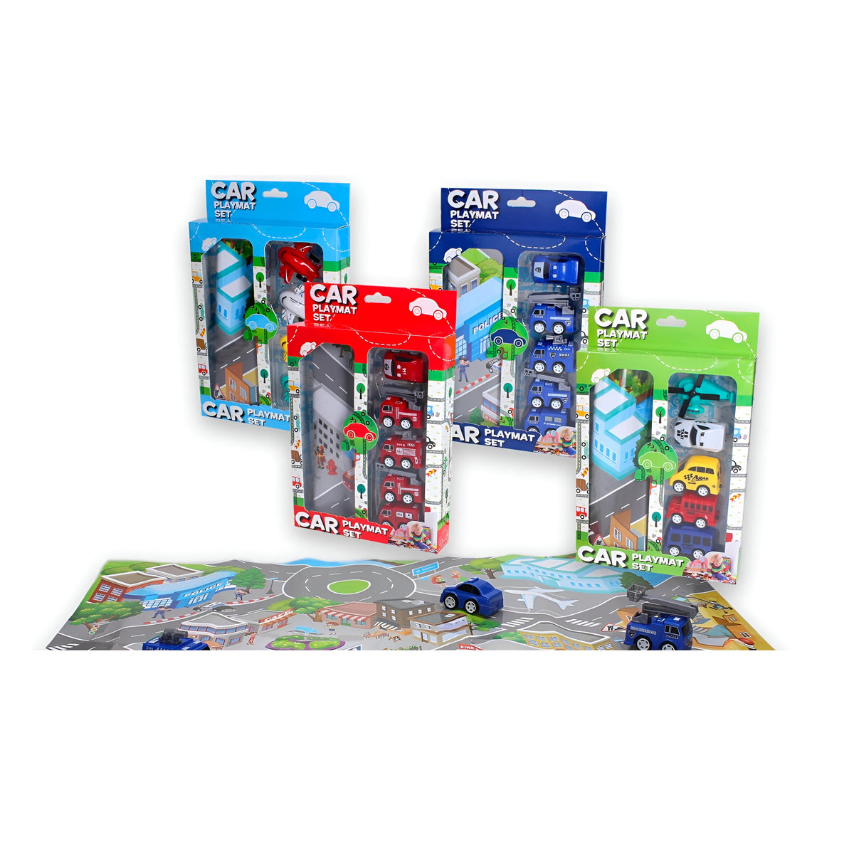 Car Playmat Set Assorted Pack of 1 067584