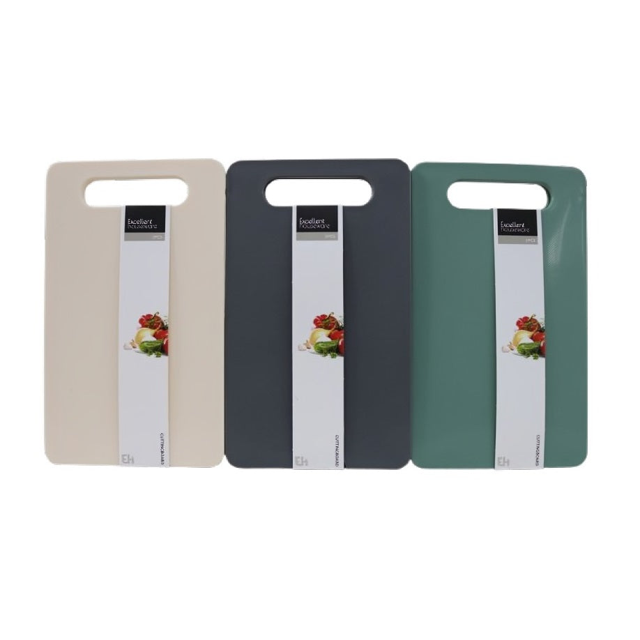 Excellent Houseware Cutting Board Set Assorted 3-Piece 153873
