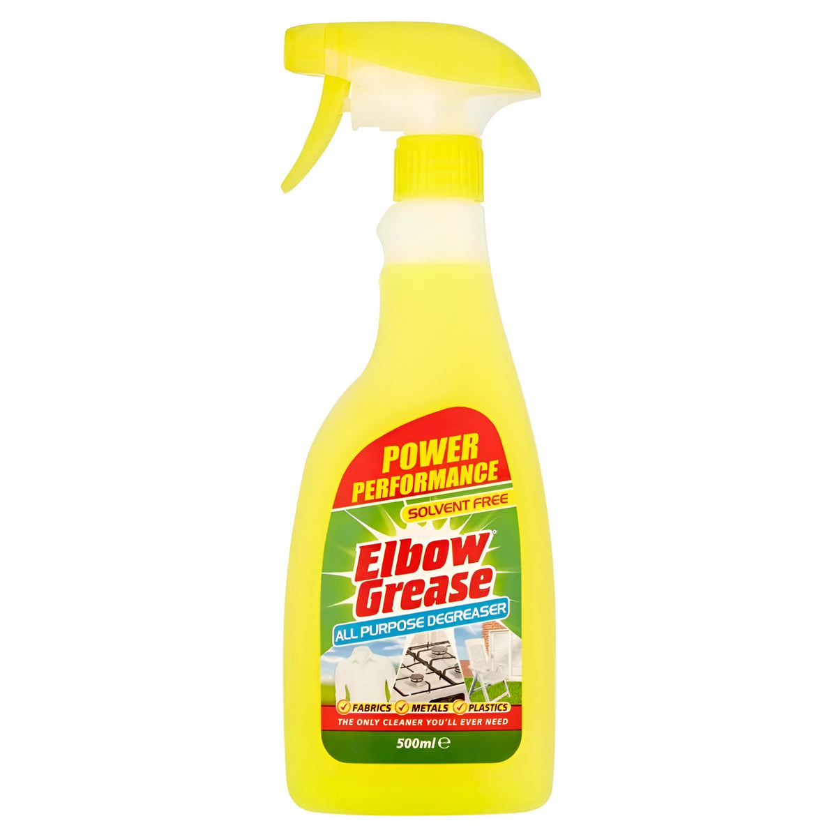 151 Elbow Grease All Purpose Degreaser 500ml EG1-12 | Solvent Free | Cleans Fabrics - Metals - Plastics