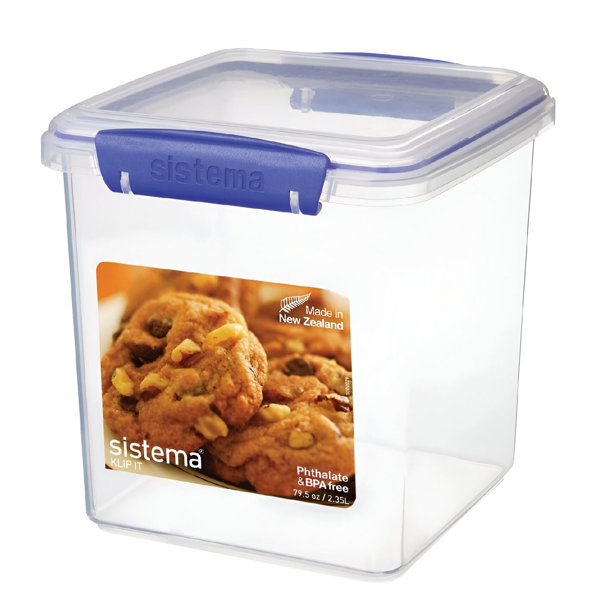sistema-klip-it-cookie-tub-clear-2.35ltr-1334--bpa-free--phthalate-free