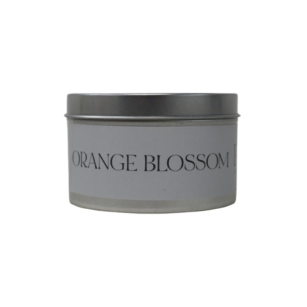 SiL EW London Tin Candle Orange Blossom 8cm x 8cm x 5cm 170g FR1666
