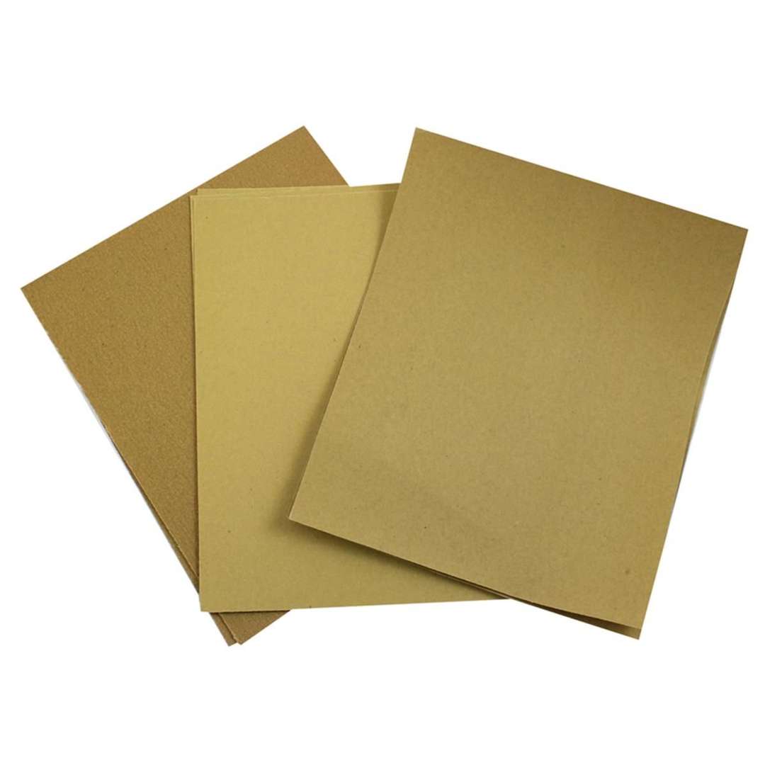 Dekton Assorted Sandpaper Brown 230mm x 280mm Pack of 10 DT30610 | Assorted Coarse Medium and Fine Grits