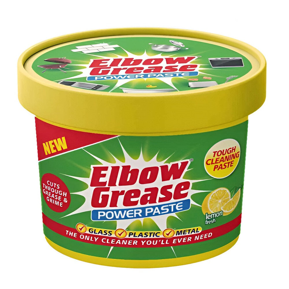 151 Elbow Grease Lemon Fresh Power Paste 300g EG34 | Cuts through Grease and Grime | Tough Cleaning Paste | Suitable for Use on Glass - Plastic or Metal