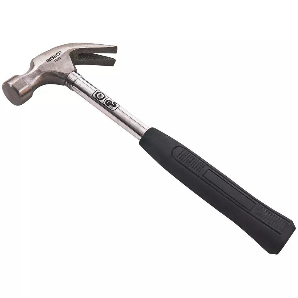 Amtech Claw Hammer Black and Silver 16oz A0150