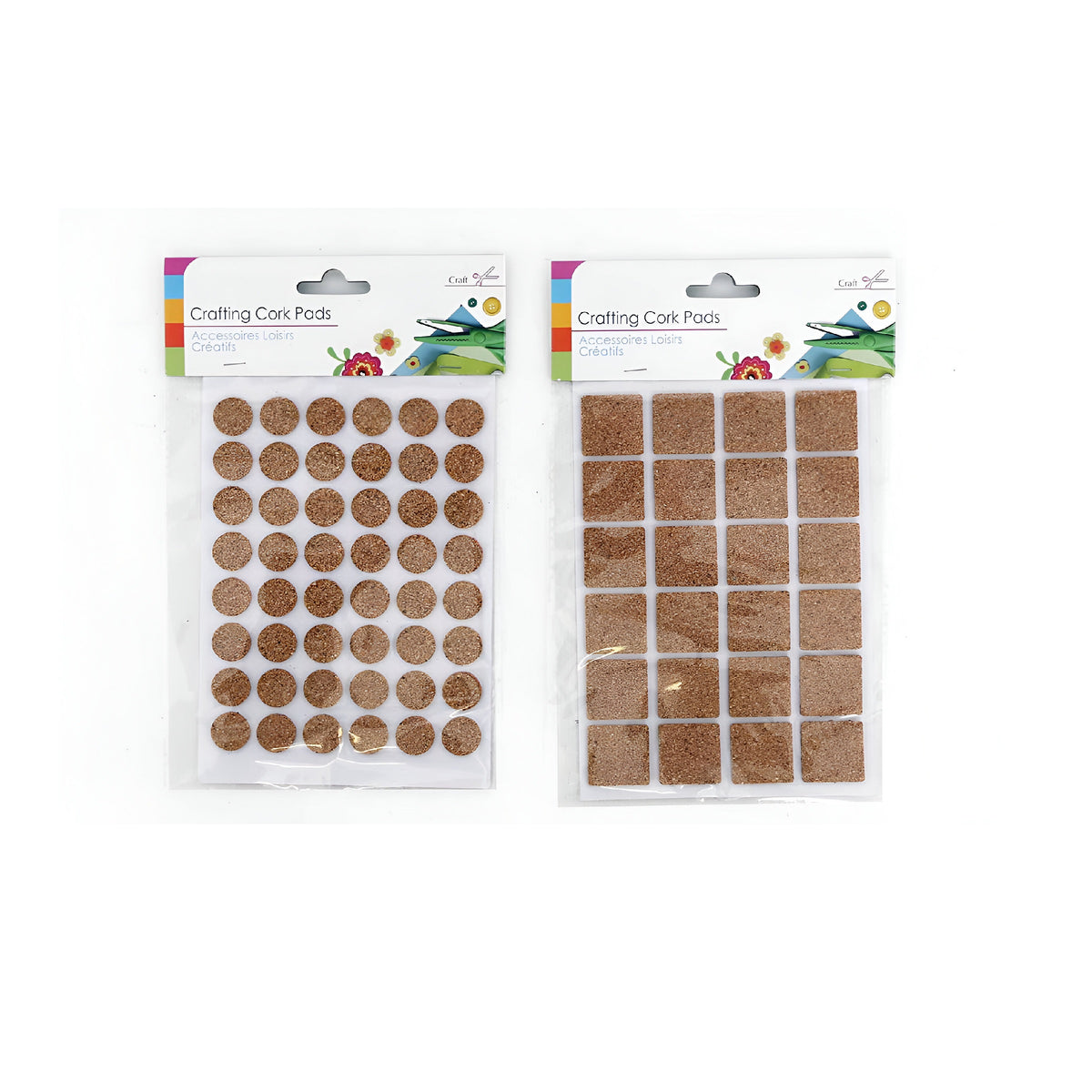 SIL Crafting Cork Pads Brown CR1397
