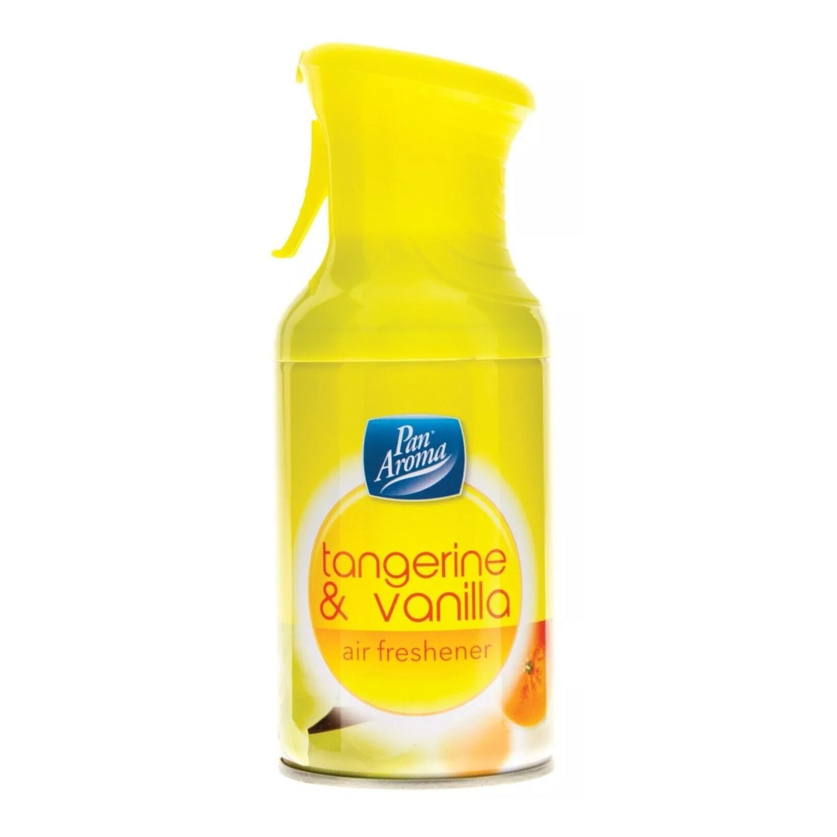 151 Pan Aroma Tangerine and Vanilla Air Freshener Dry Spray Yellow 250ml PAN0174