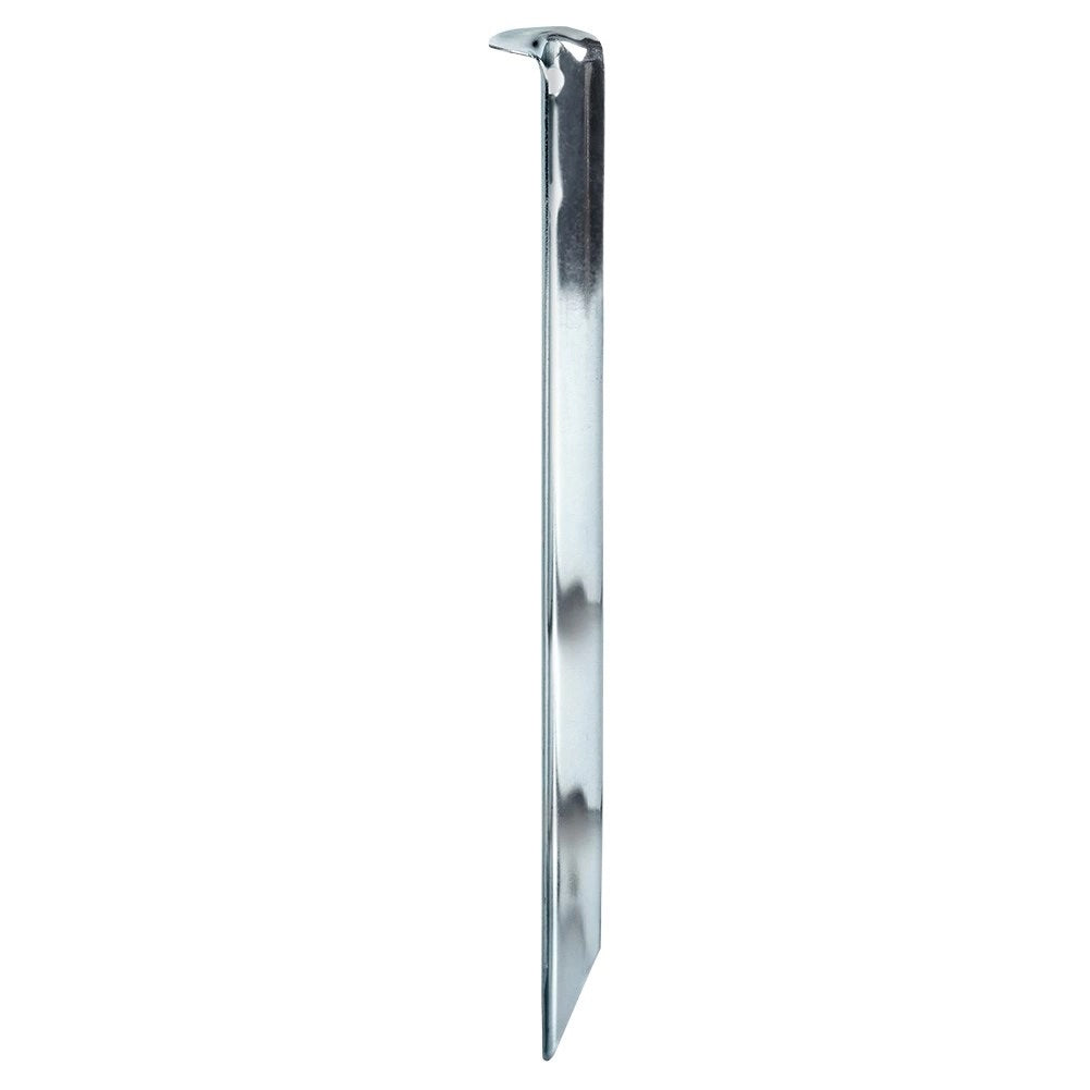 Redcliffs Heavy-Duty Galvanized Steel Tent Pegs Chrome L23cm x W8mm Pack of 10 32g 099050 | Durable Camping Stakes for Secure Tent Anchoring