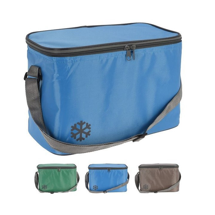 Cooler Bag Assorted Colours 8Ltr 36cm x 16cm x 21cm Pack of 1 199291