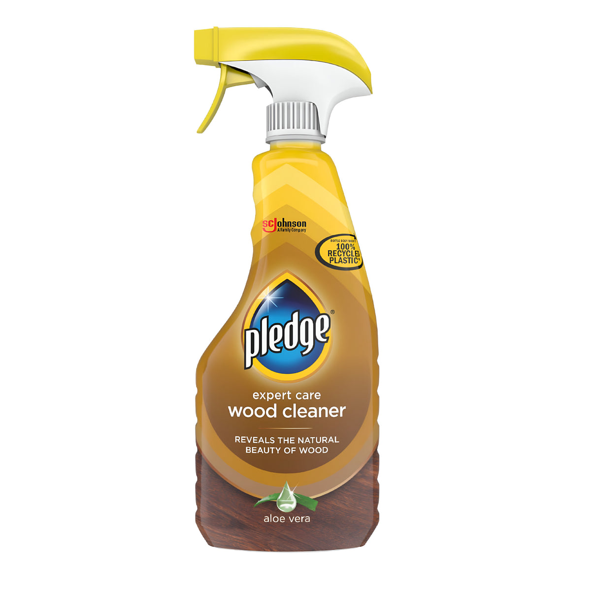 ScJohnson Pledge Wood Cleaner 500ml 1171995 | Aloe Vera | Expert Care | Reveals the Natural Beauty of Wood
