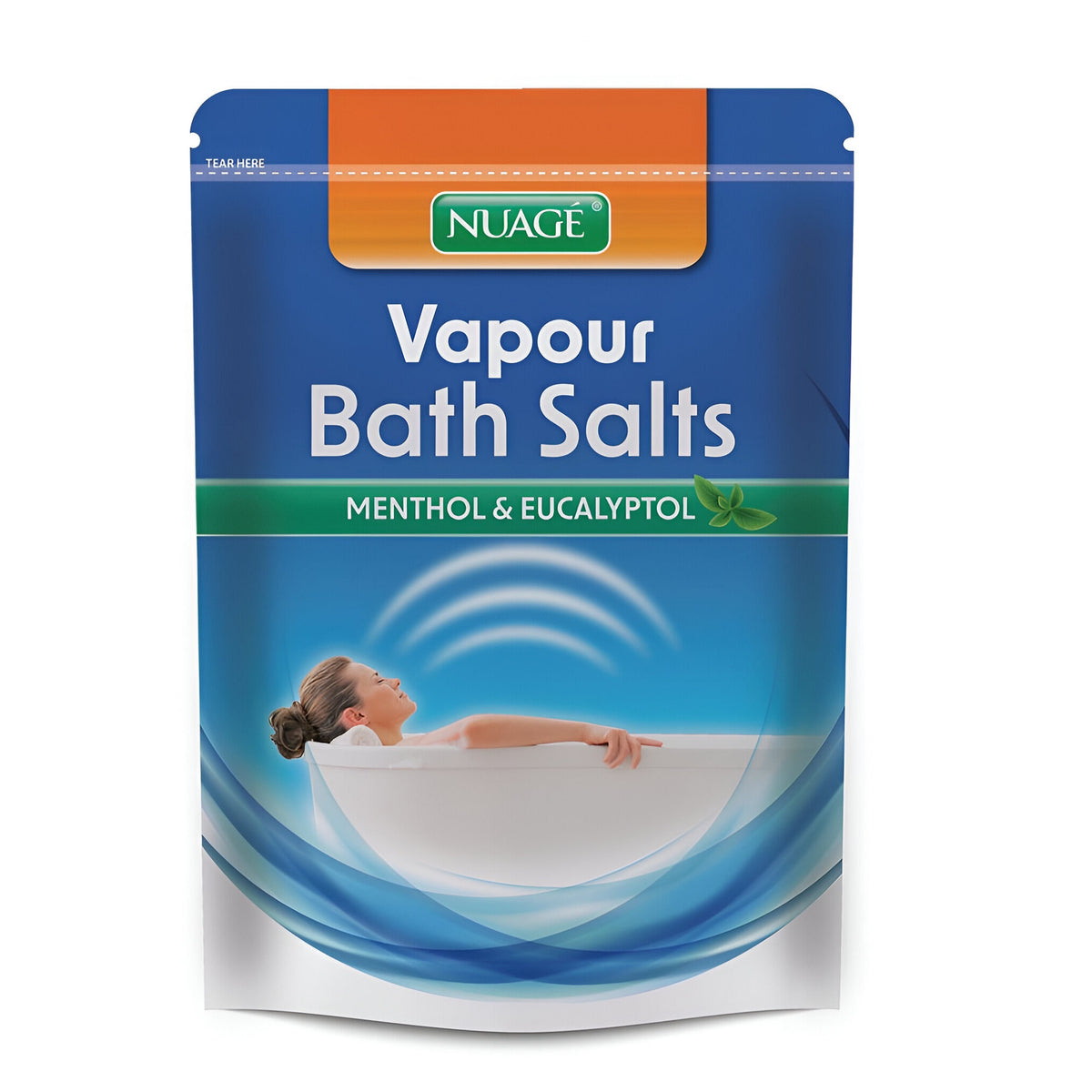 151 Nuage Vapour Bath Salts 450g NUA1152 | Menthol and Eucalyptol | Breathe Easy
