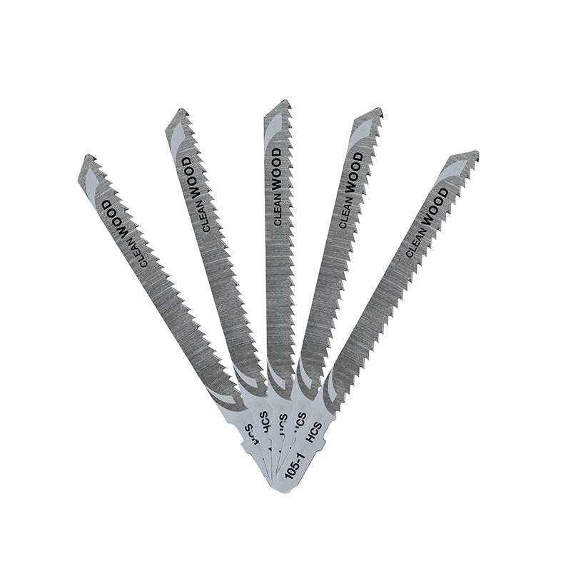 Dewalt HCS Wood Cutting Jigsaw Blades Silver 2.5mm x 75mm Pack of 5 DT2165