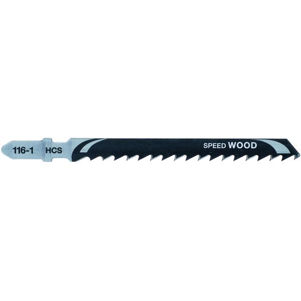 Dewalt HCS Wood Cutting Jigsaw Blades Carbon Black 4mm x 75mm Pack of 5 DT2166