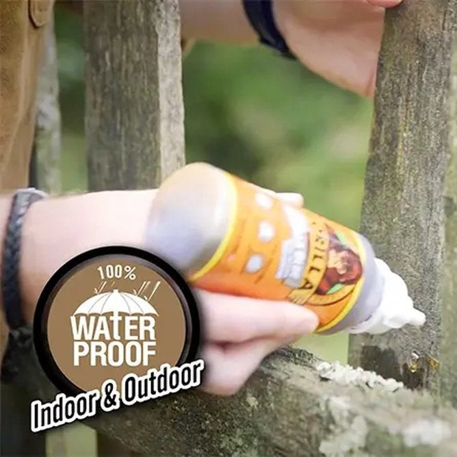 Gorilla Multi-surface Adhesive Glue Brown 250ml 1044805 | Incredibly Strong and Fast Bond | Waterproof | For Wood-Metal-Stone and More | For Indoor-Outdoor Use | Bonds Dissimilar Materials