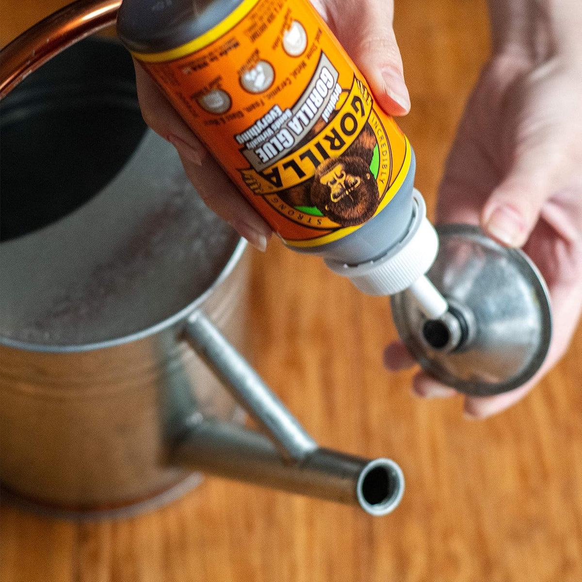 Gorilla Multi-surface Adhesive Glue Brown 115ml 1044401 | Incredibly Strong and Fast Bond | Waterproof | For Wood-Metal-Stone and More | For Indoor-Outdoor Use | Bonds Dissimilar Materials