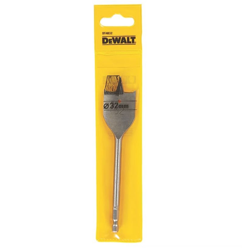 Dewalt Flatwood Drill Bits Silver 32mm x 160mm DT4832
