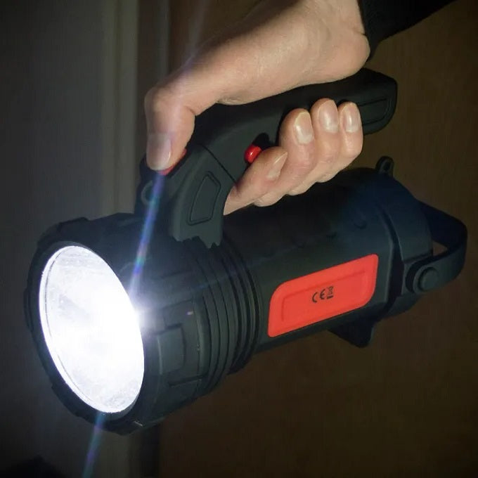 Amtech 12 SMD LED Torch and Worklight Black 5W S8177