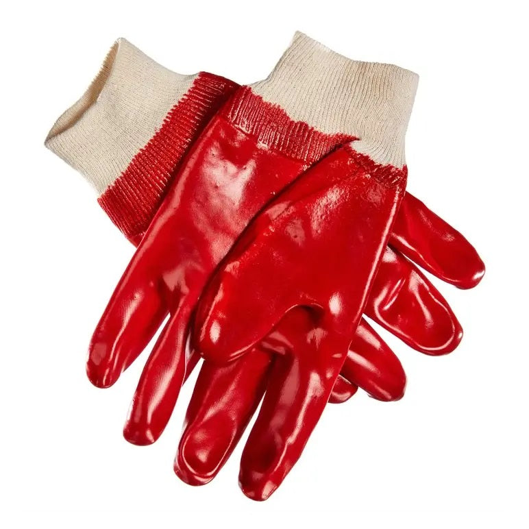 Amtech Heavy Duty PVC Gloves Red Extra Large N2400