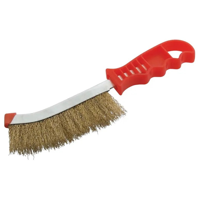 Amtech Heavy Duty Crimped Steel Wire Brush Multicoloured One Size S3700