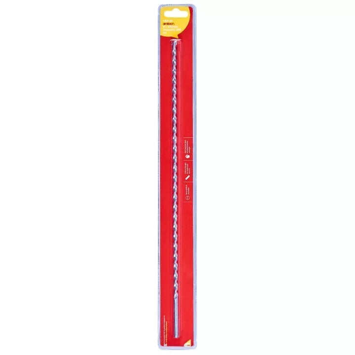 Amtech Heavy Duty Masonry Drill Bit Silver 8mm x 400mm F4210