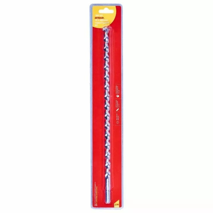 Amtech Heavy Duty Masonry Drill Bit Silver 16mm x 400mm F4250