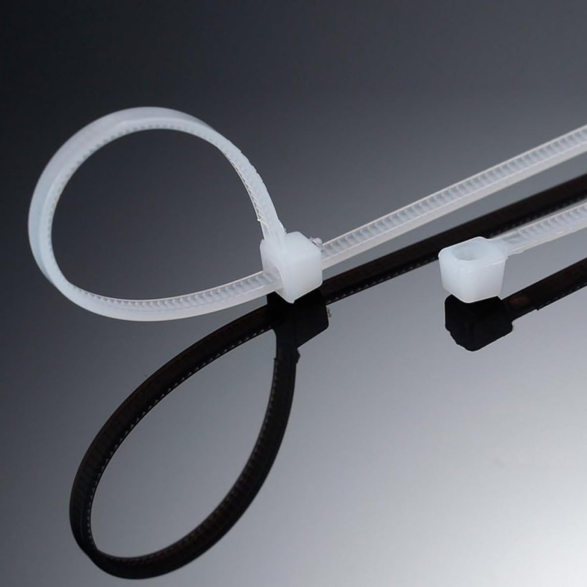 Green Jem Releasable and Reusable Cable Ties Natural 400mm x 8mm Pack of 10 HW10QR400N | Loop Tensile Strength 48Kg | Simple to Install and Release