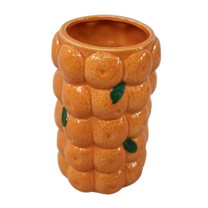 Sifcon 3D Citrus Vase Orange 12cm x 12cm x 18cm OR7807