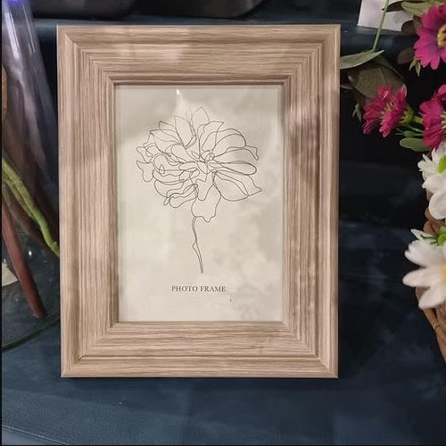 SiL Antique Wooden Photo Frame with Stand and Hanging Hooks Assorted Colours 27cm x 32cm x 2cm Pack of 1 PH2480 | Elegant Picture Frames for Home and Office Decor
