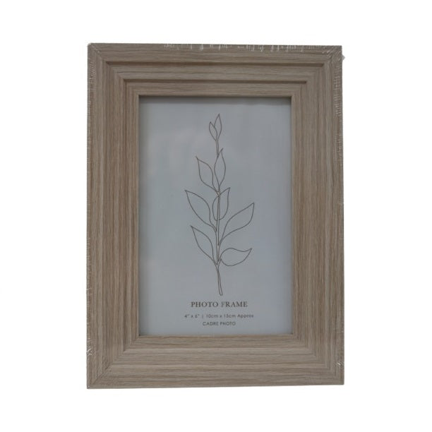 SiL Antique Wooden Photo Frame with Stand and Hanging Hooks Brown Colour 15cm x 20cm x 2cm PH2632 | Elegant Picture Frames for Home and Office Decor