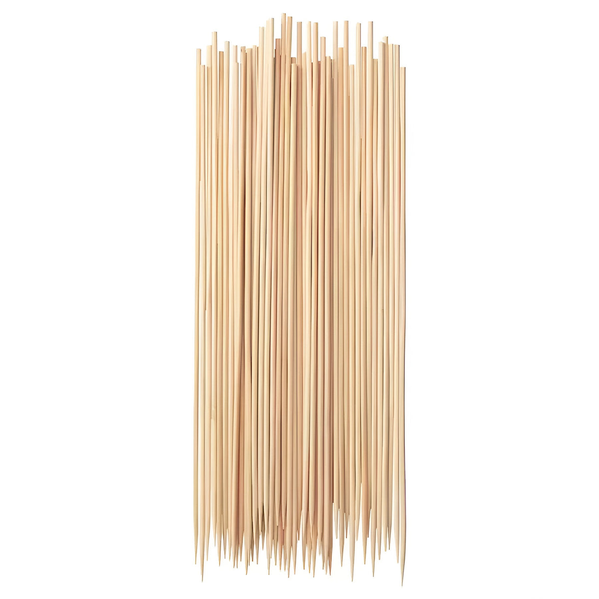 Redwood Leisure Bamboo Skewers Beige 30cm Pack of 120 BBQ158 | Single Use Only | Ideal for Use with All Food Groups on the BBQ and Under the Grill