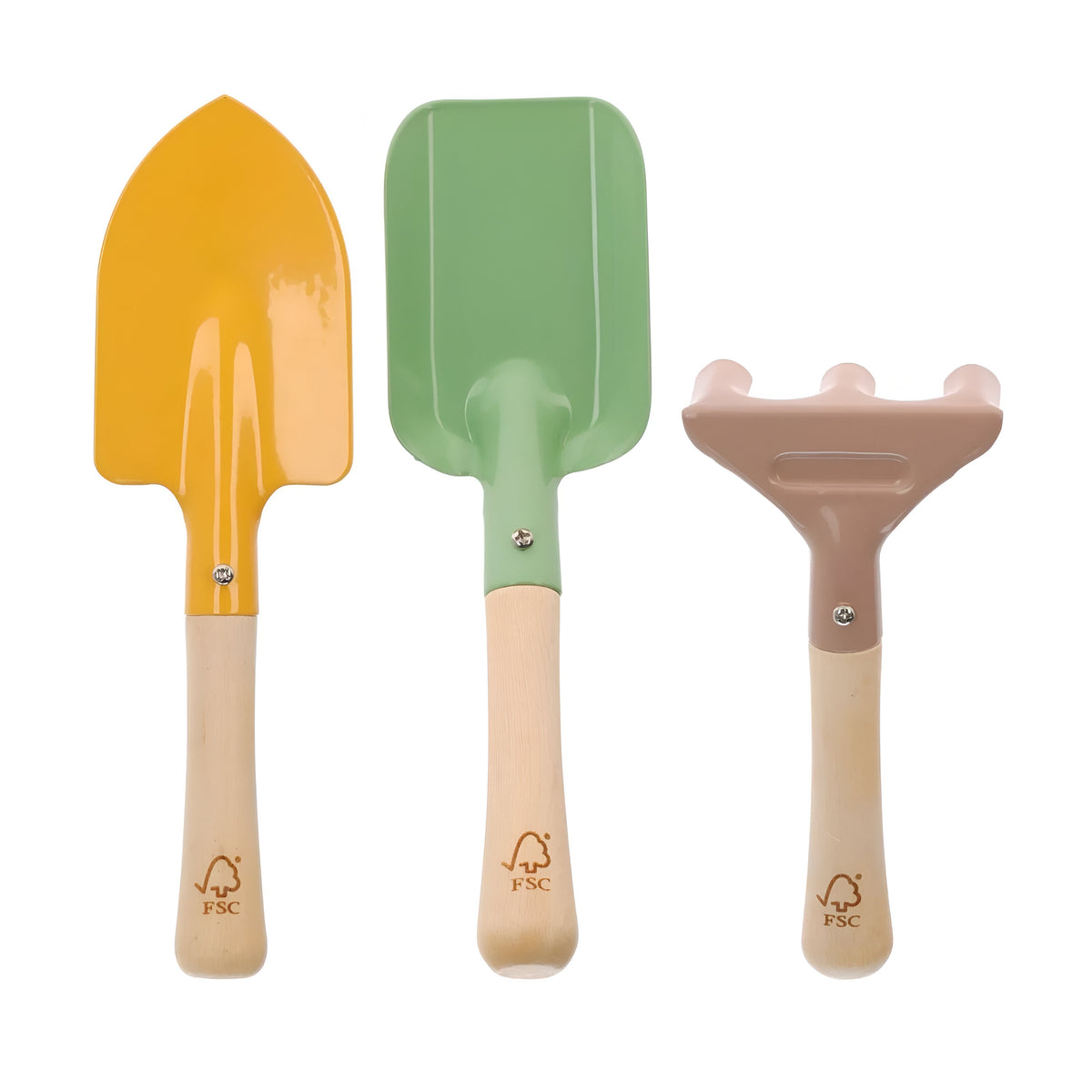 ProGarden Junior Children Metal Garden Tools Set Assorted Pack of 3 CK9920070