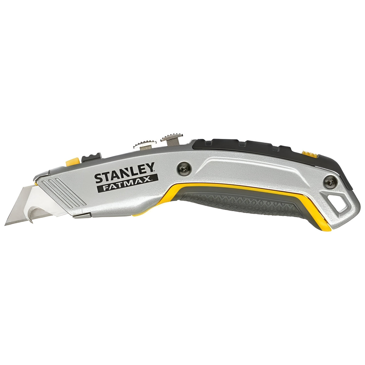 Stanley Fatmax Retractable Twin Blade Knife ‎Silver and Yellow 0-10-789