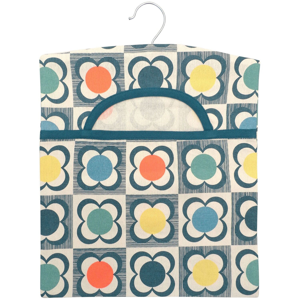 Country Club Clothes Peg Bag with Hanger Assorted Coloures 35cm x 32cm Pack of 1 LAU219078 | Assorted Designs | For Clothesline-Home and Garden Use