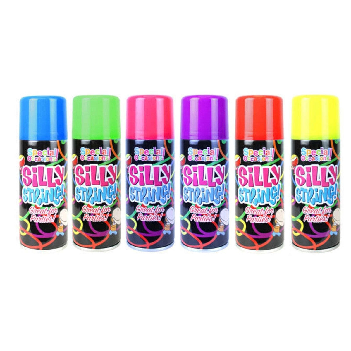 Special Occasions Silly String Assorted 200ml 8002 | Great for Parties