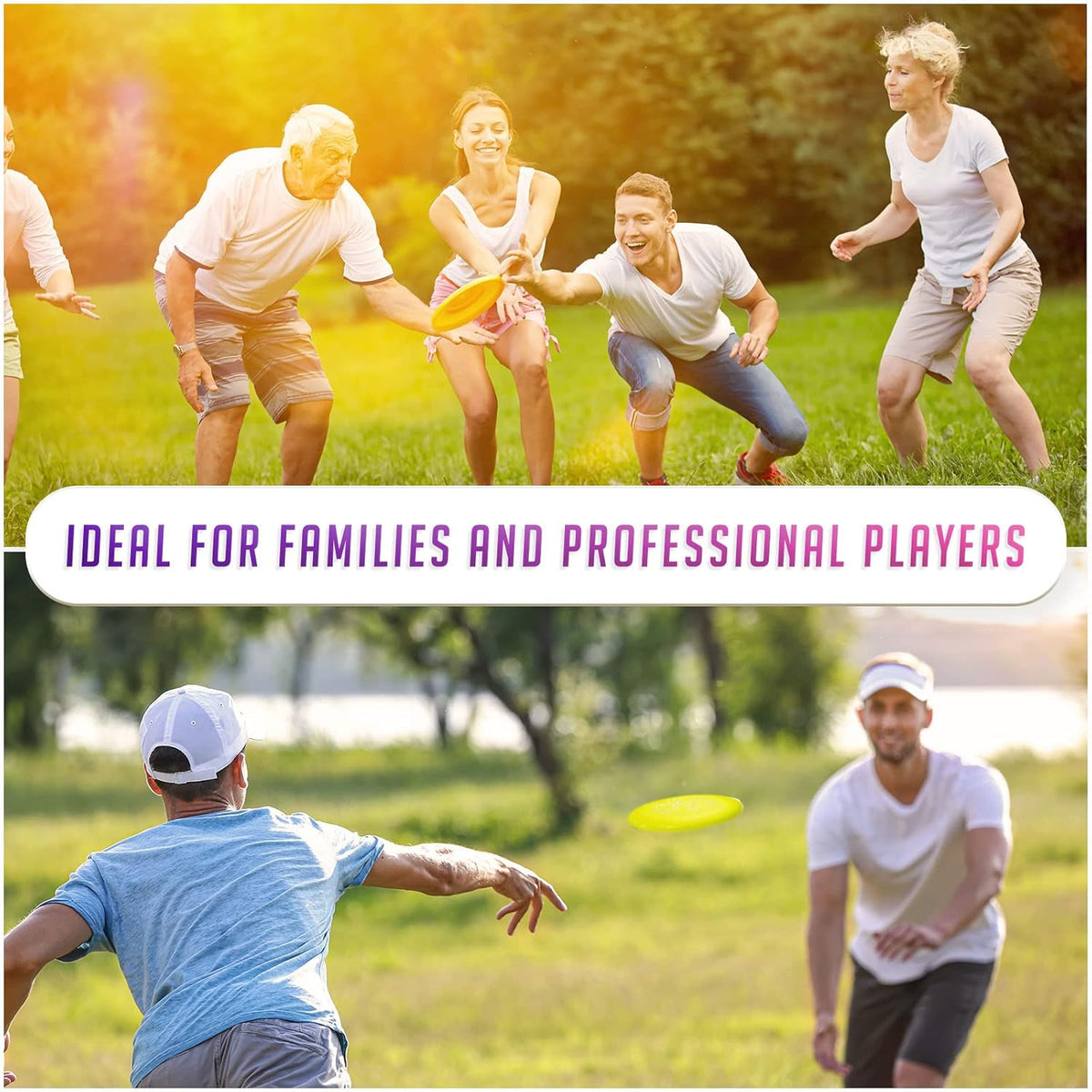 Plastic Flying Disc Toys Assorted Colours 20cm Pack of 1 495460290 | Outdoor Garden Fun | Beach and Park Games | Ideal for Kids and Adults | Pet Interaction Toy
