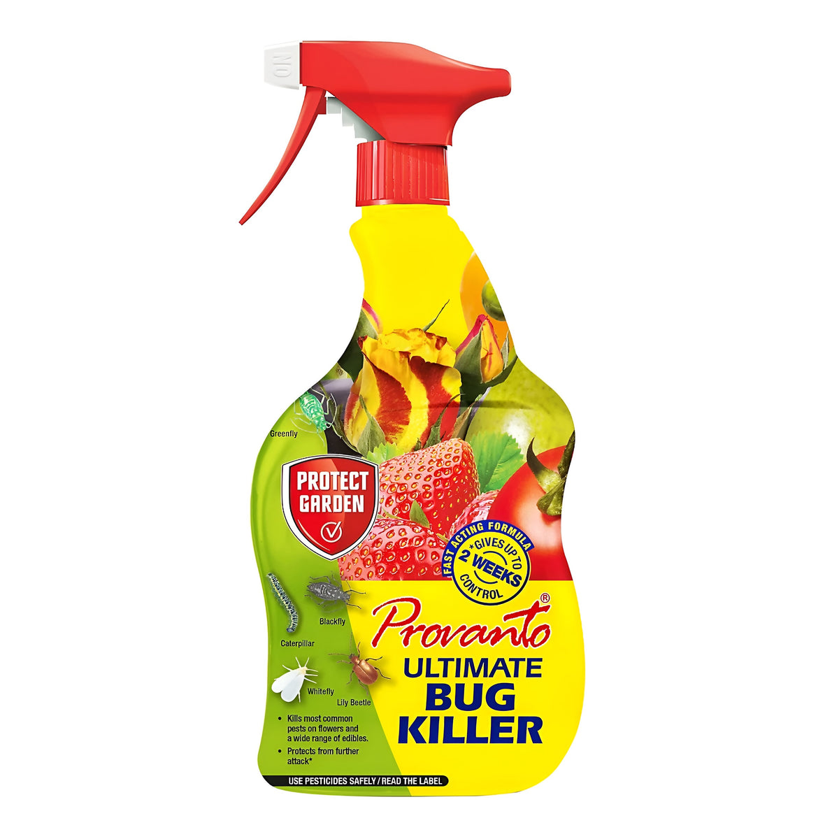 Provanto Ultimate Bug Killer Spray 1Ltr 552877UKa | Protect Garden | Fast Acting Formula | Gives Up to 2 Weeks Control | Kills Most Common Pests on Flowers and a Wide Range of Edibles | Protects from Further Attacks
