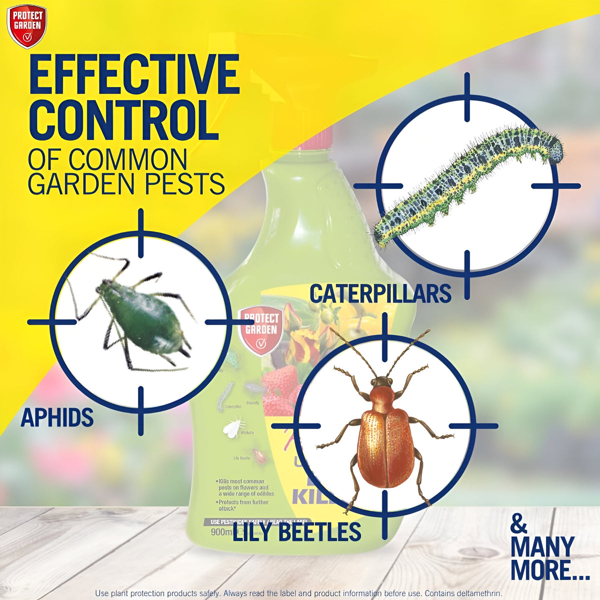 Provanto Ultimate Bug Killer Spray 1Ltr 552877UKa | Protect Garden | Fast Acting Formula | Gives Up to 2 Weeks Control | Kills Most Common Pests on Flowers and a Wide Range of Edibles | Protects from Further Attacks