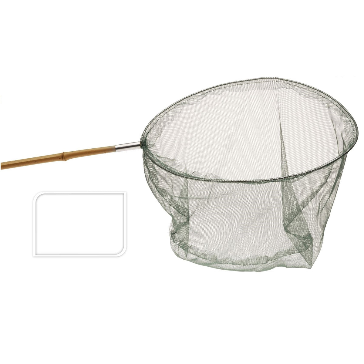 Bamboo Handle Fishing Net Assorted Colours 150cm 836360100 | Fine Mesh Fish Net for Ponds and Aquariums | Lightweight with Long Reach | Ideal for Debris and Leaf Removal