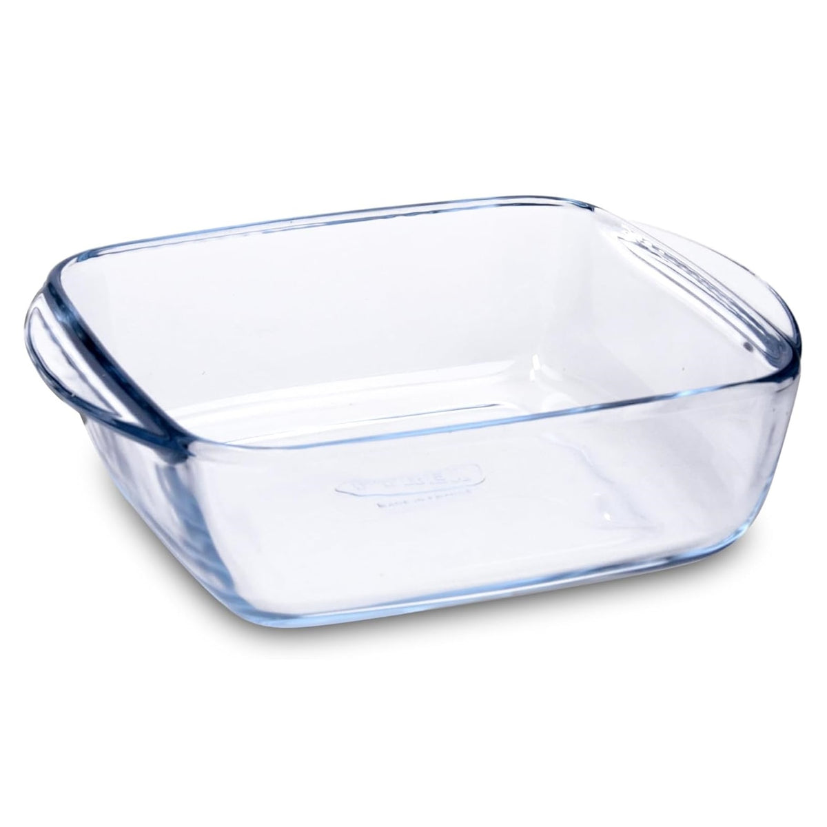 Pyrex Square Glass Roaster Dish for Air Fryer Clear 20cm x 17 x 6cm 1Ltr 211B100 | Borosilicate Glass Bakeware | Oven-Microwave and Dishwasher Safe | Thermal Shock Resistant | Ideal for 1–2 Servings
